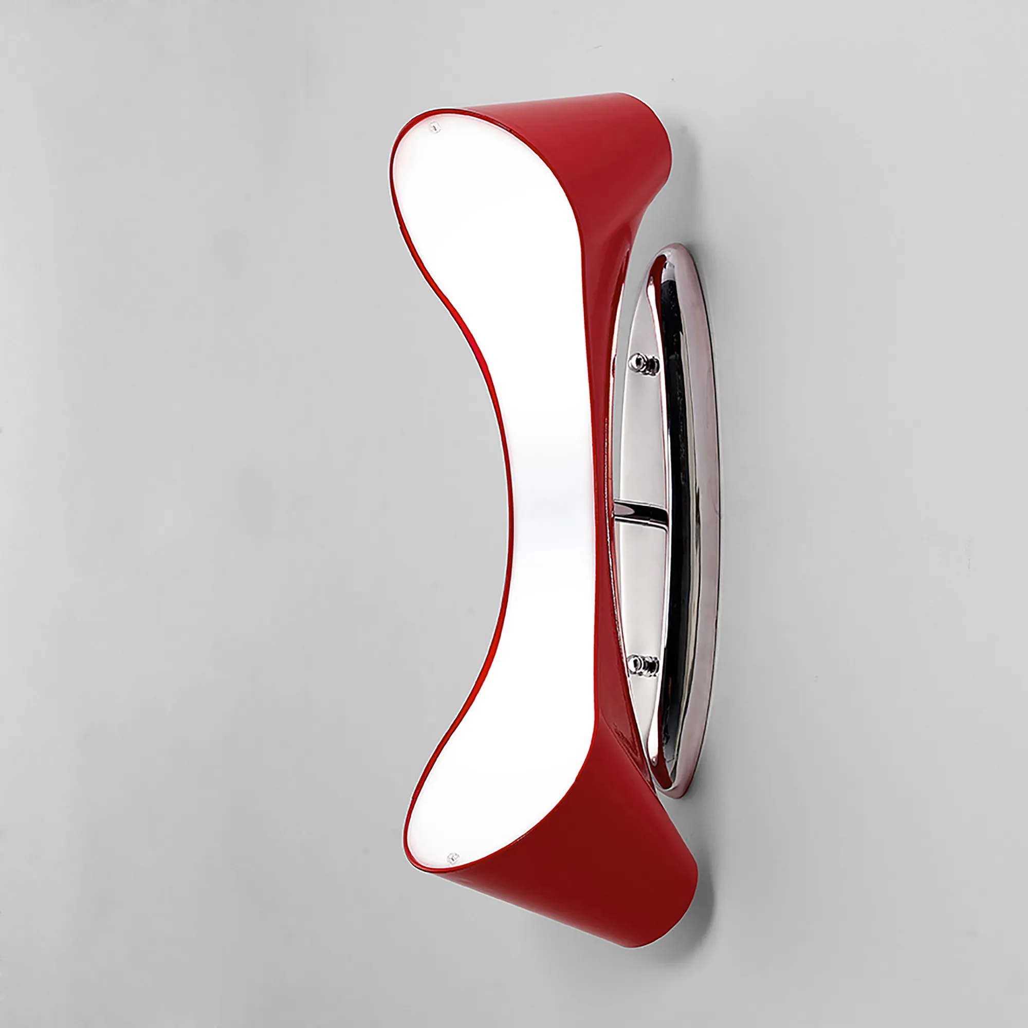 Ora Gloss Red Wall Lights Mantra Armed Wall Lights